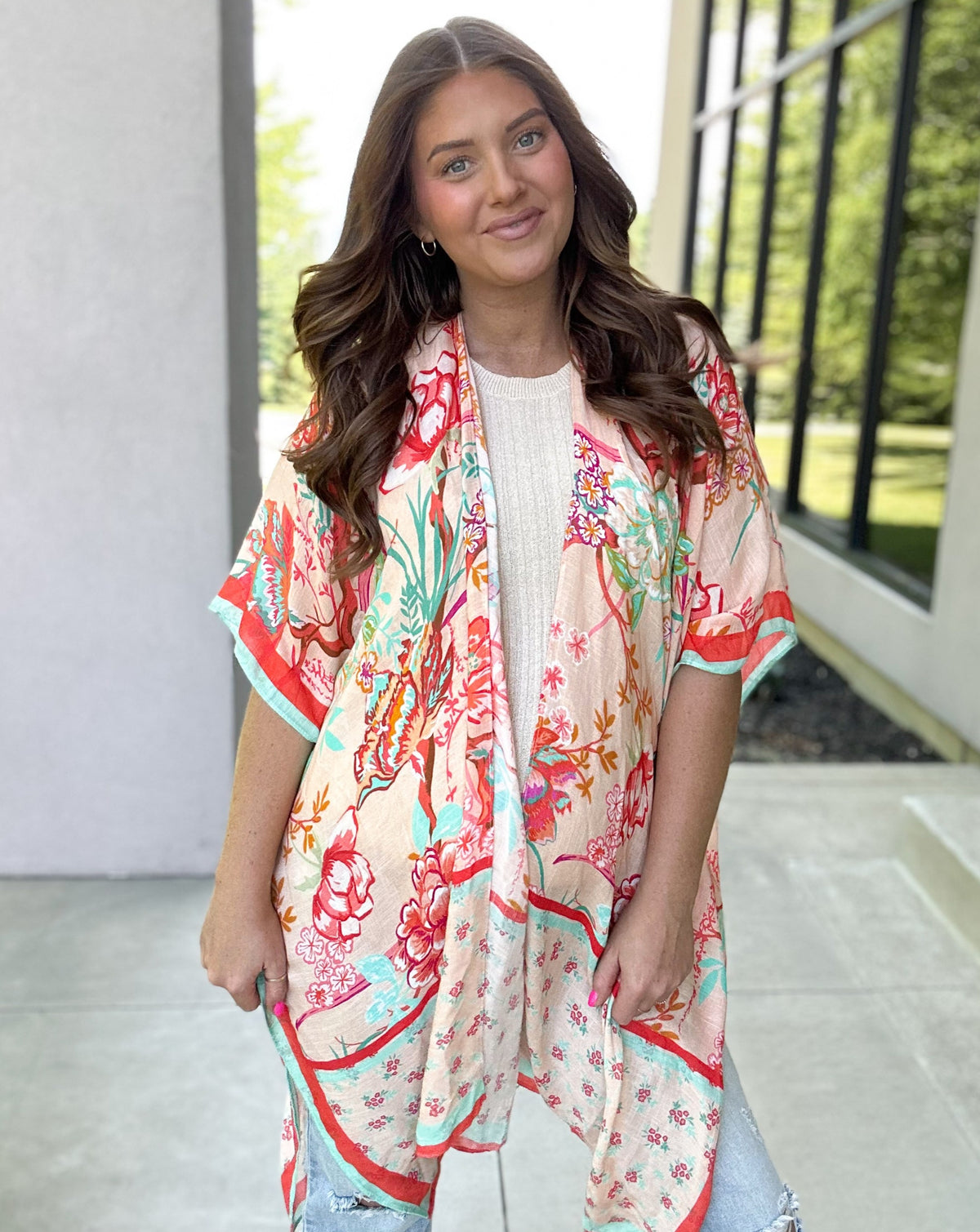 Tea in the Park Kimono