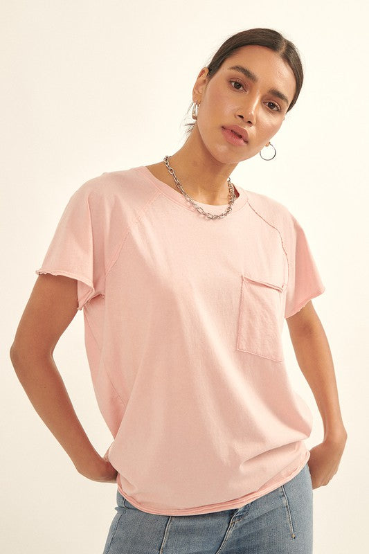 Mineral Tee in Blush